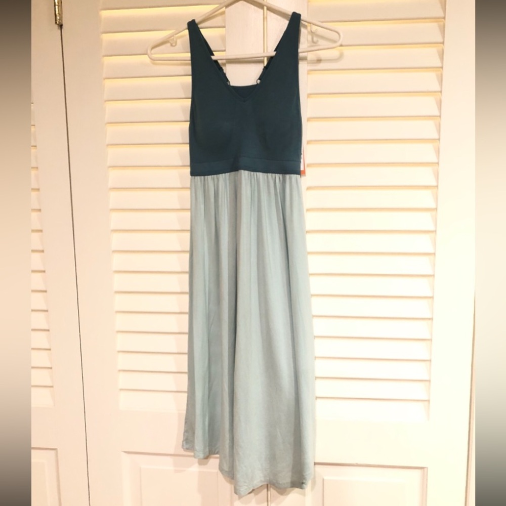 Teal and Light Aqua Night gown